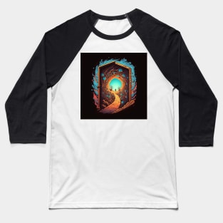 Portal to another dimension Baseball T-Shirt